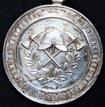 Mauthausen 1906 DM 25 J Detail avers