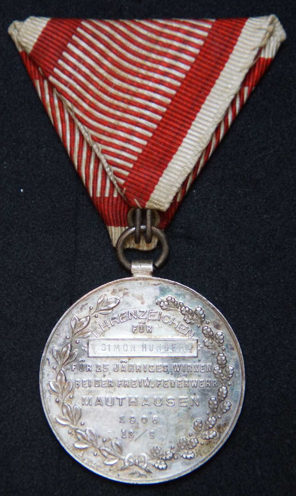 Mauthausen 1906 DM 25 J revers