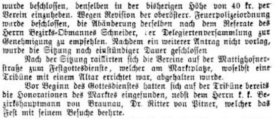 Uttendorf Neue Warte am Inn Jg 18 Nr 29 vom 18.07.1898 S 6 Auszug 2