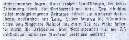 Voecklabruck 1949 OÖ FW Mitteilungsblatt Heft 7 12.1949 S 15